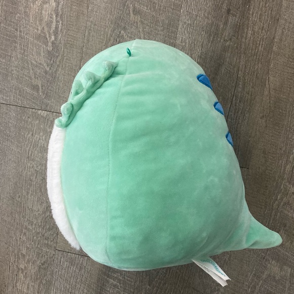 11” Abe green bearded dragon Squishmallow - Picture 4 of 11